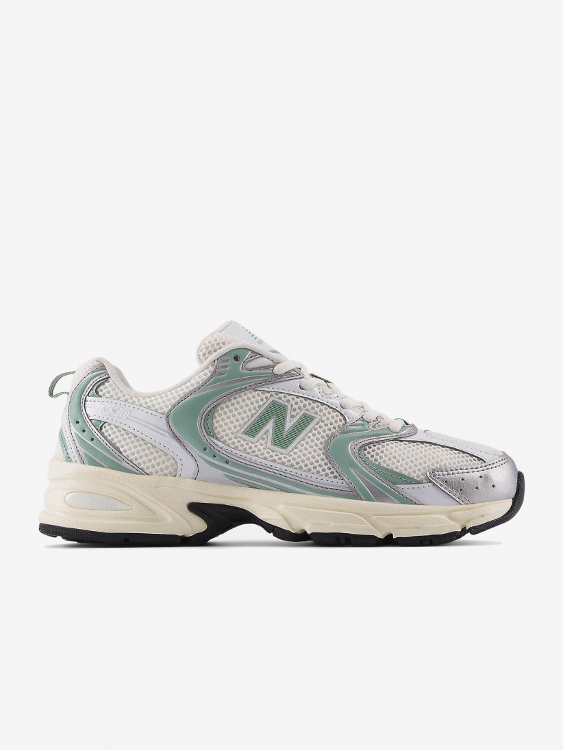 Sapatilhas New Balance 530 V1 Brancas e Verdes