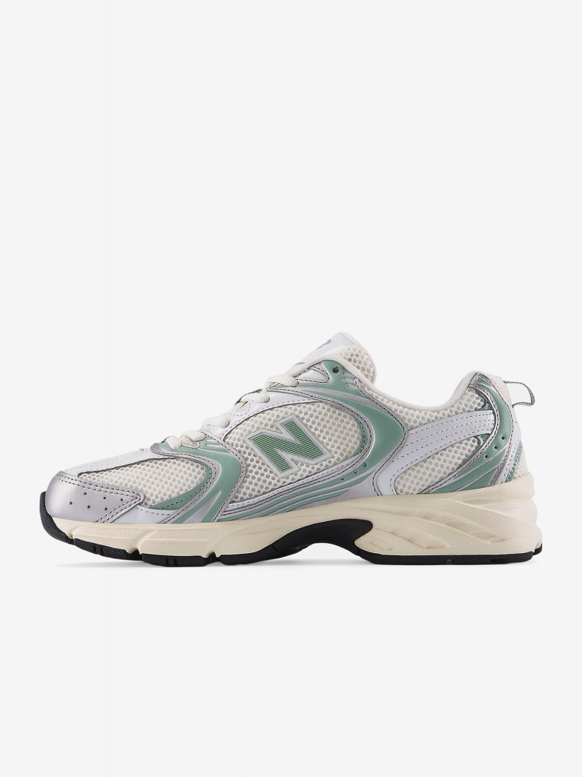 Sapatilhas New Balance 530 V1 Brancas e Verdes