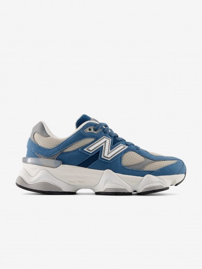 New Balance GC9060 V1 Blue and Beige Sneakers