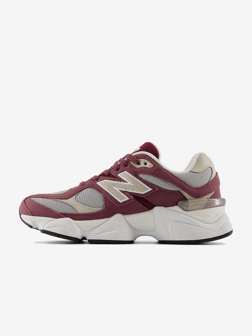Sapatilhas New Balance GC9060 V1 Bordeaux e Cinzentas