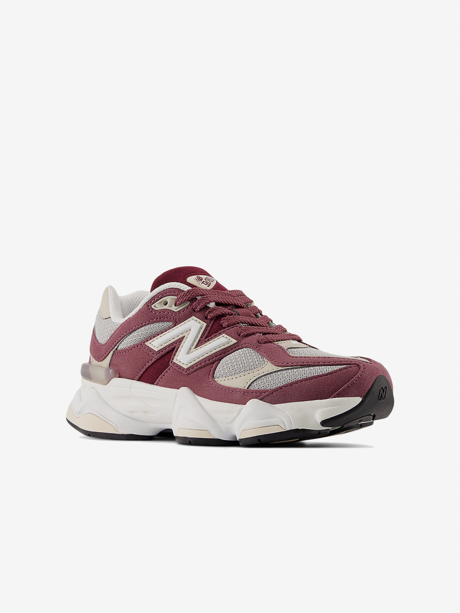New Balance GC9060 V1 Burgundy and Grey Sneakers
