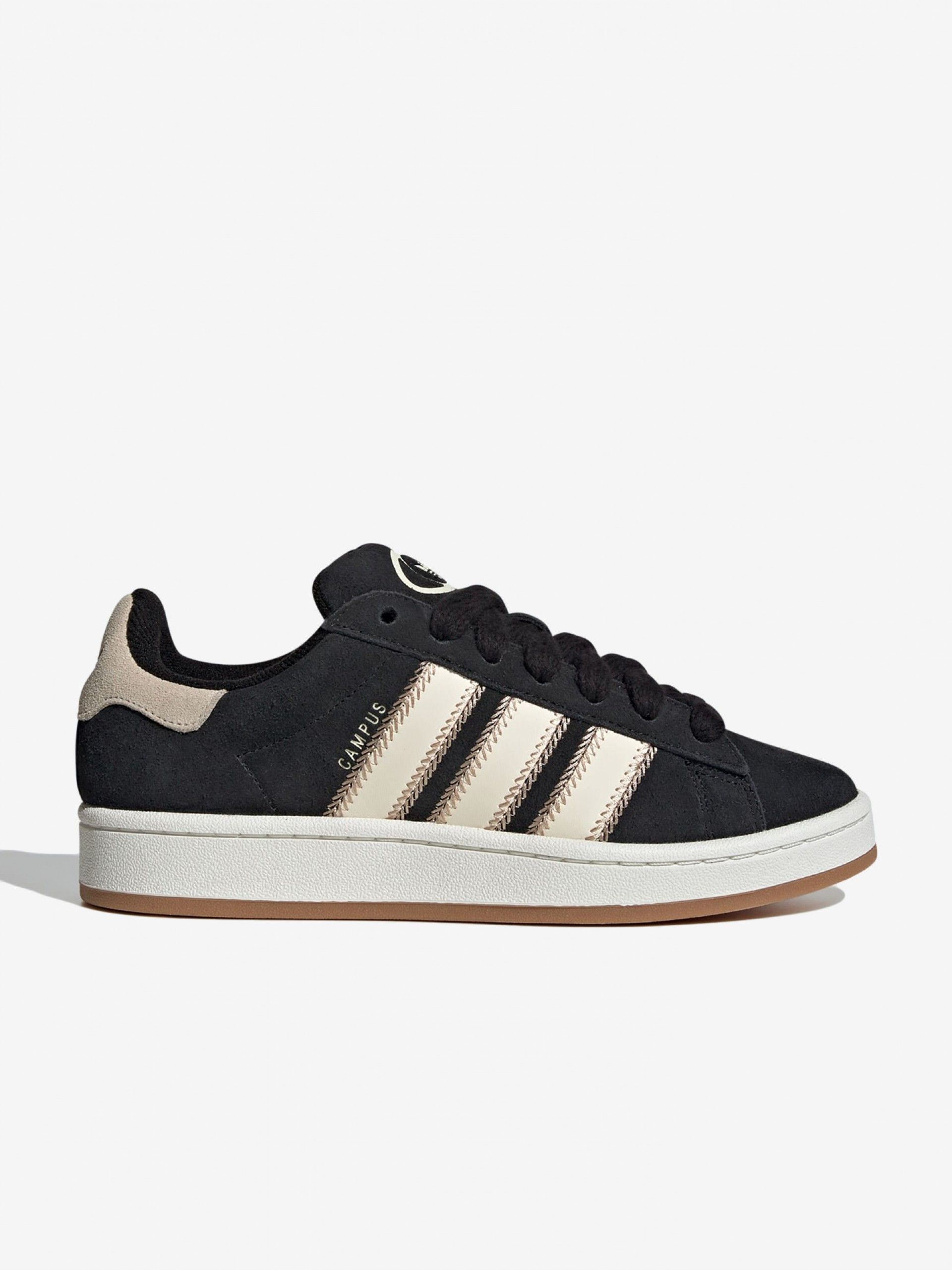 Zapatillas Adidas Campus 00s W Negras y Beige
