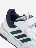 Sapatilhas Adidas Tensaur Sport 2.0 CF C Brancas e Azuis