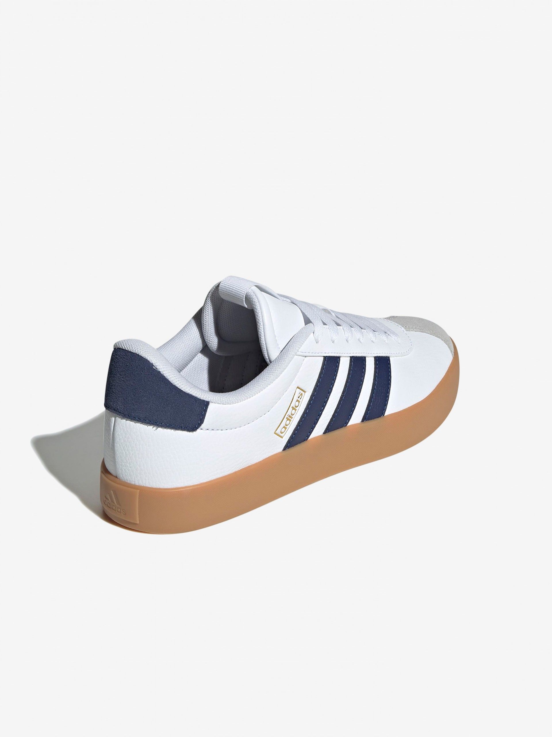 Sapatilhas Adidas VL Court 3.0 Brancas e Azuis
