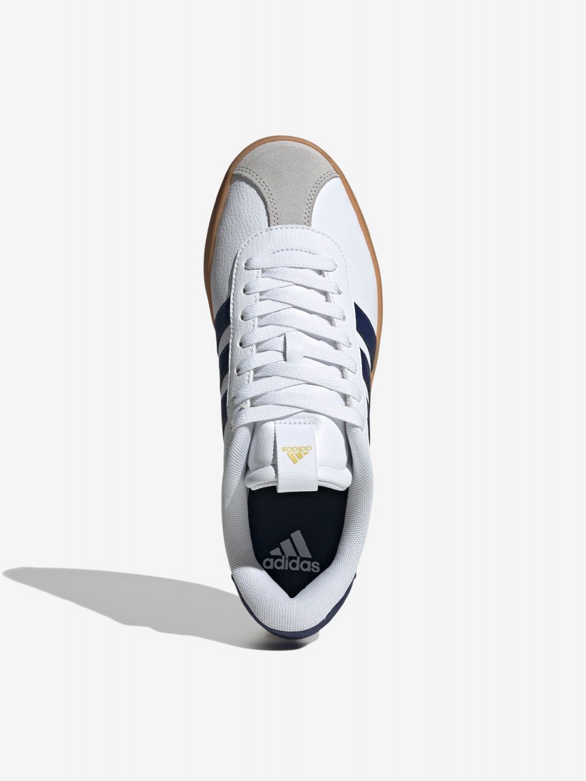 Adidas VL Court 3.0 White and Blue Sneakers