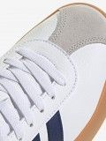 Adidas VL Court 3.0 White and Blue Sneakers