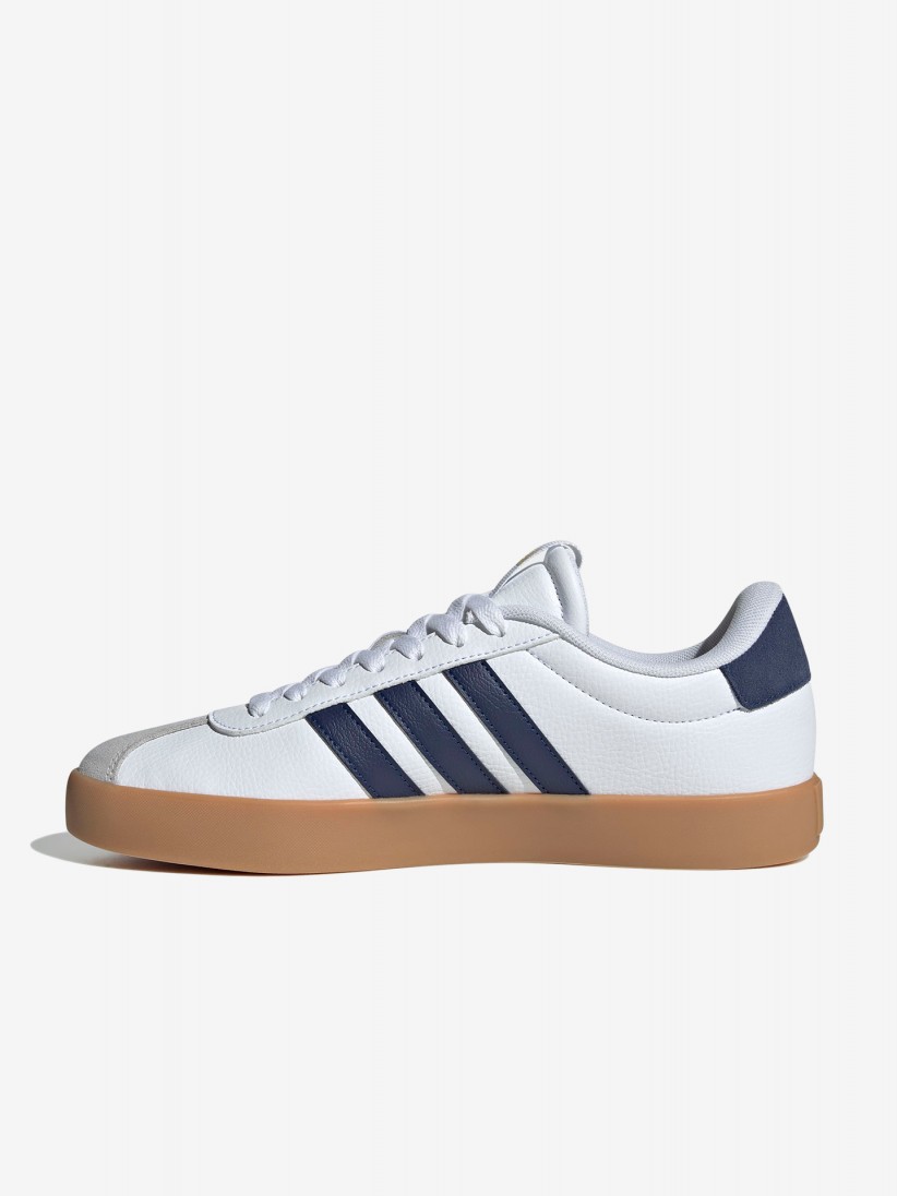 Adidas VL Court 3.0 White and Blue Sneakers