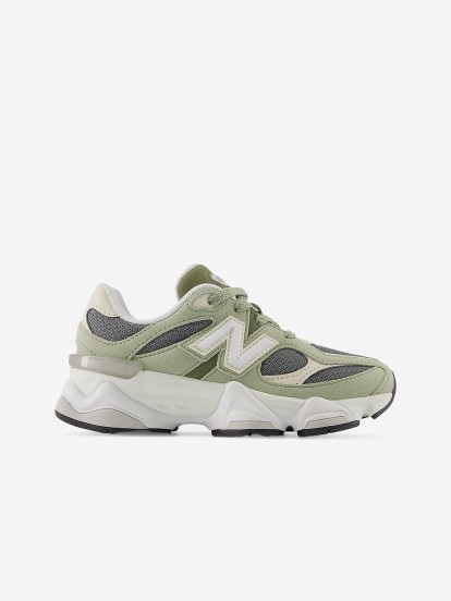 New Balance PC9060 V1 Green and Grey Sneakers