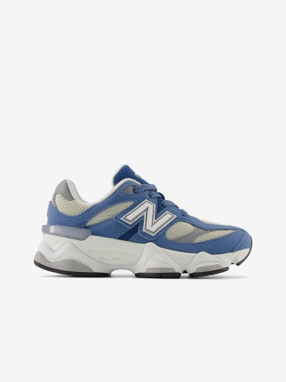 New Balance PC9060 V1 Blue and Beige Sneakers