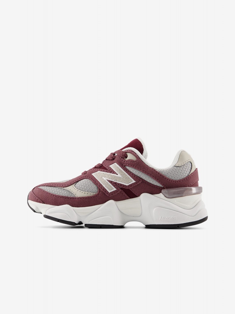 Sapatilhas New Balance PC9060 V1 Bordeaux e Cinzentas