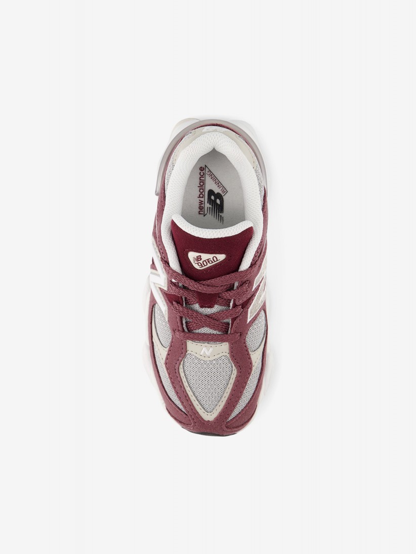 Sapatilhas New Balance PC9060 V1 Bordeaux e Cinzentas