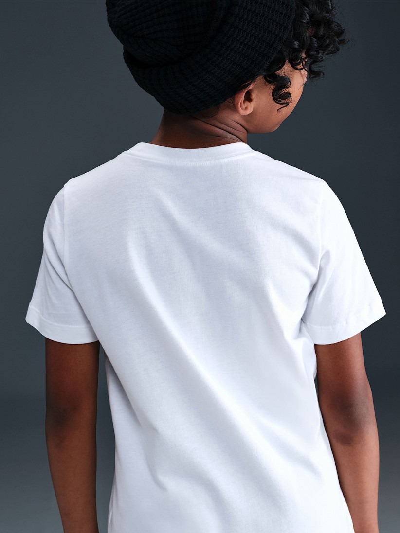 T-shirt Nike Sportswear Futura Jnior Branca