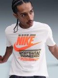 T-shirt Nike Sportswear Futura Branca Para Homem