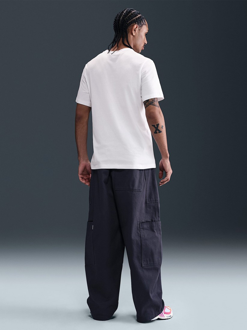 T-shirt Nike Sportswear Futura Branca Para Homem