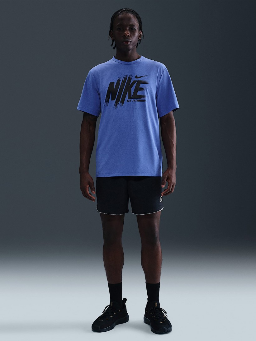 Nike Hyverse Dri-FIT UV Blue Training T-shirt For Men