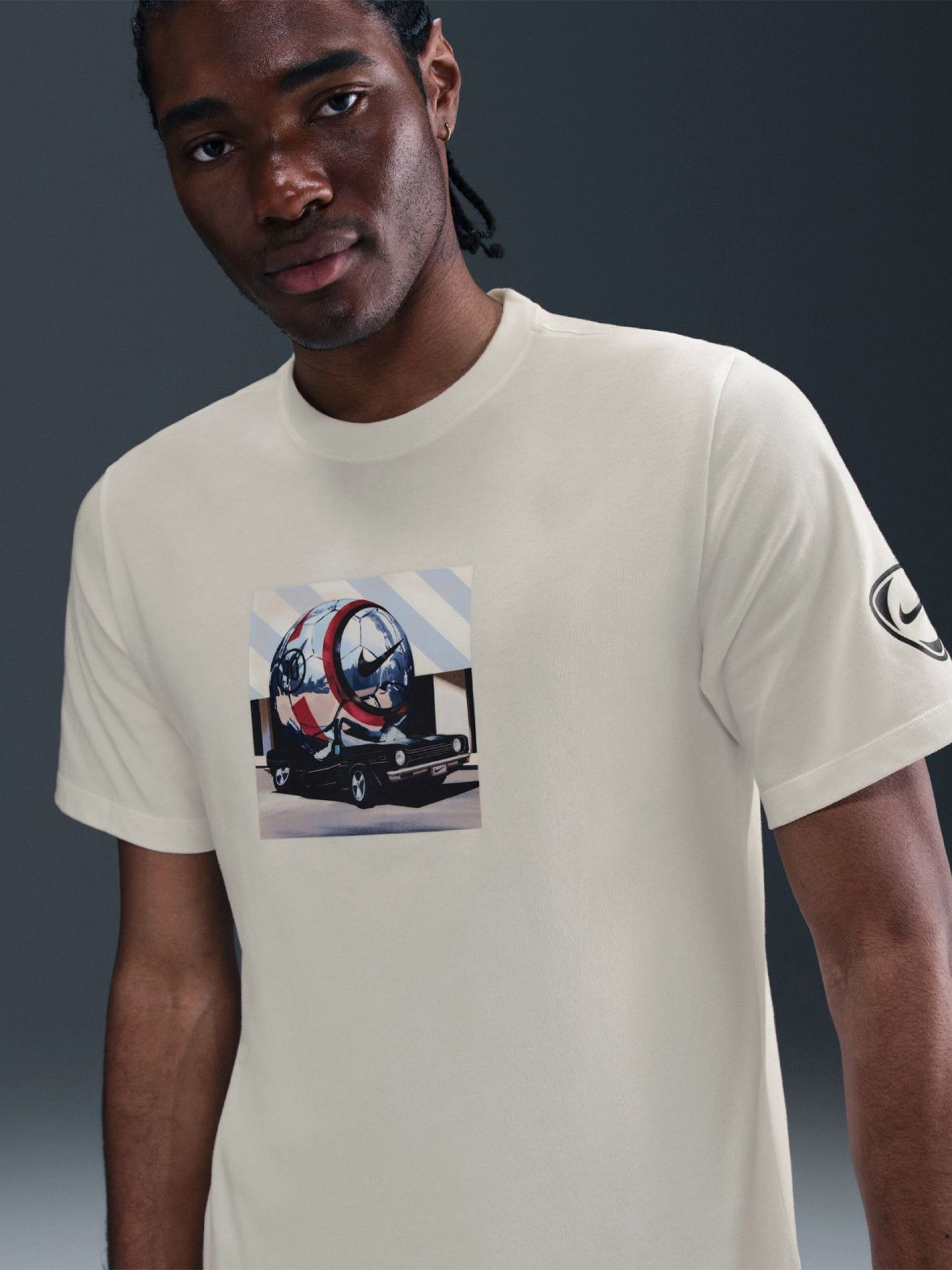 Nike Total 90 Beige T-shirt For Men