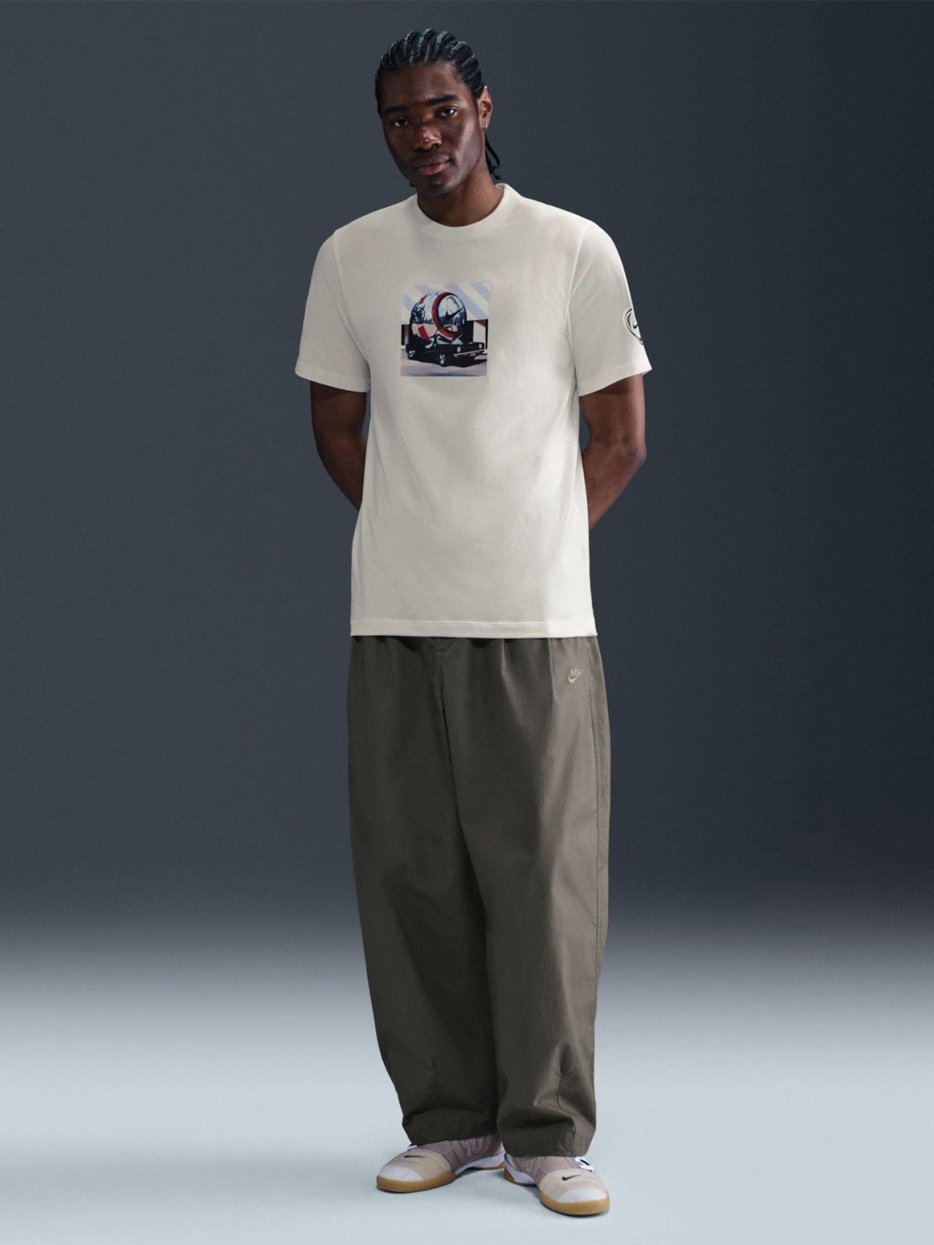 Nike Total 90 Beige T-shirt For Men