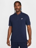 Polo Nike Club Azul Marinho Para Homem