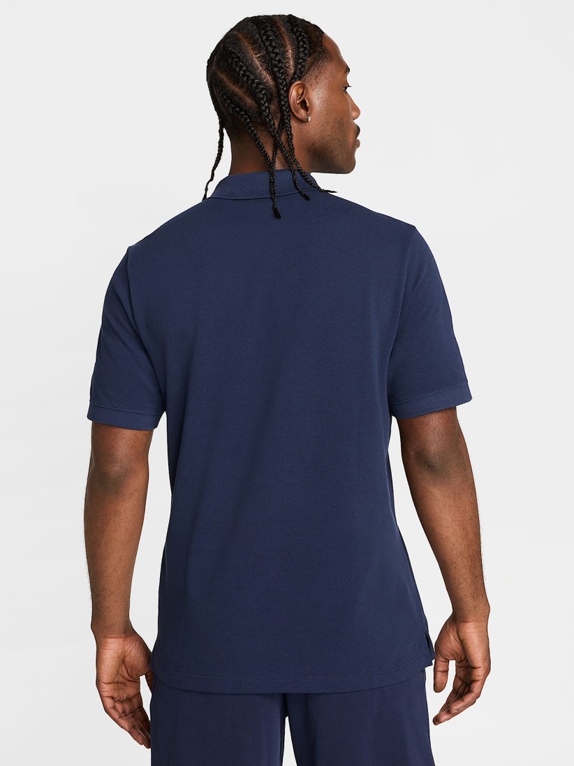 Polo Nike Club Azul Marinho Para Homem