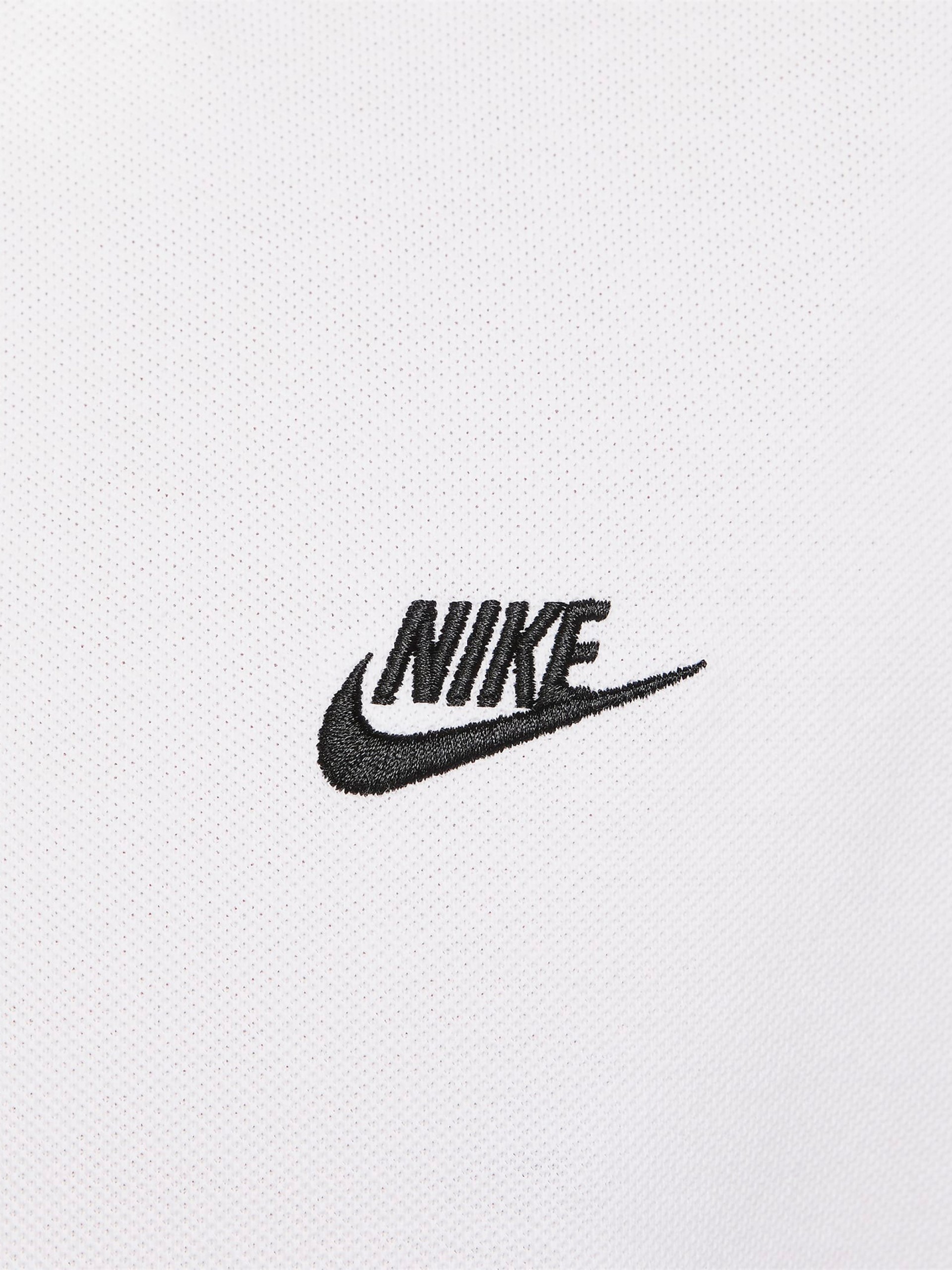 Nike Club White Polo Shirt For Men
