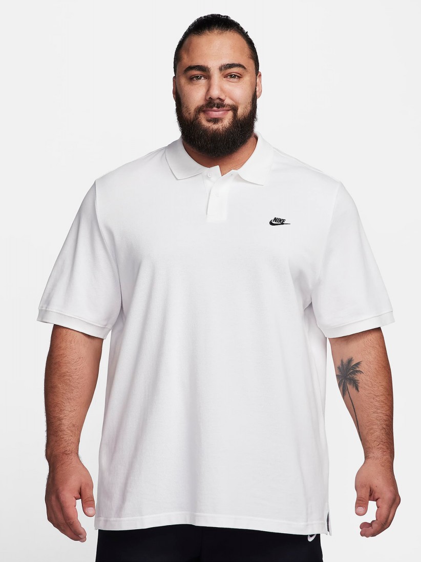 Polo Nike Club Branco Para Homem