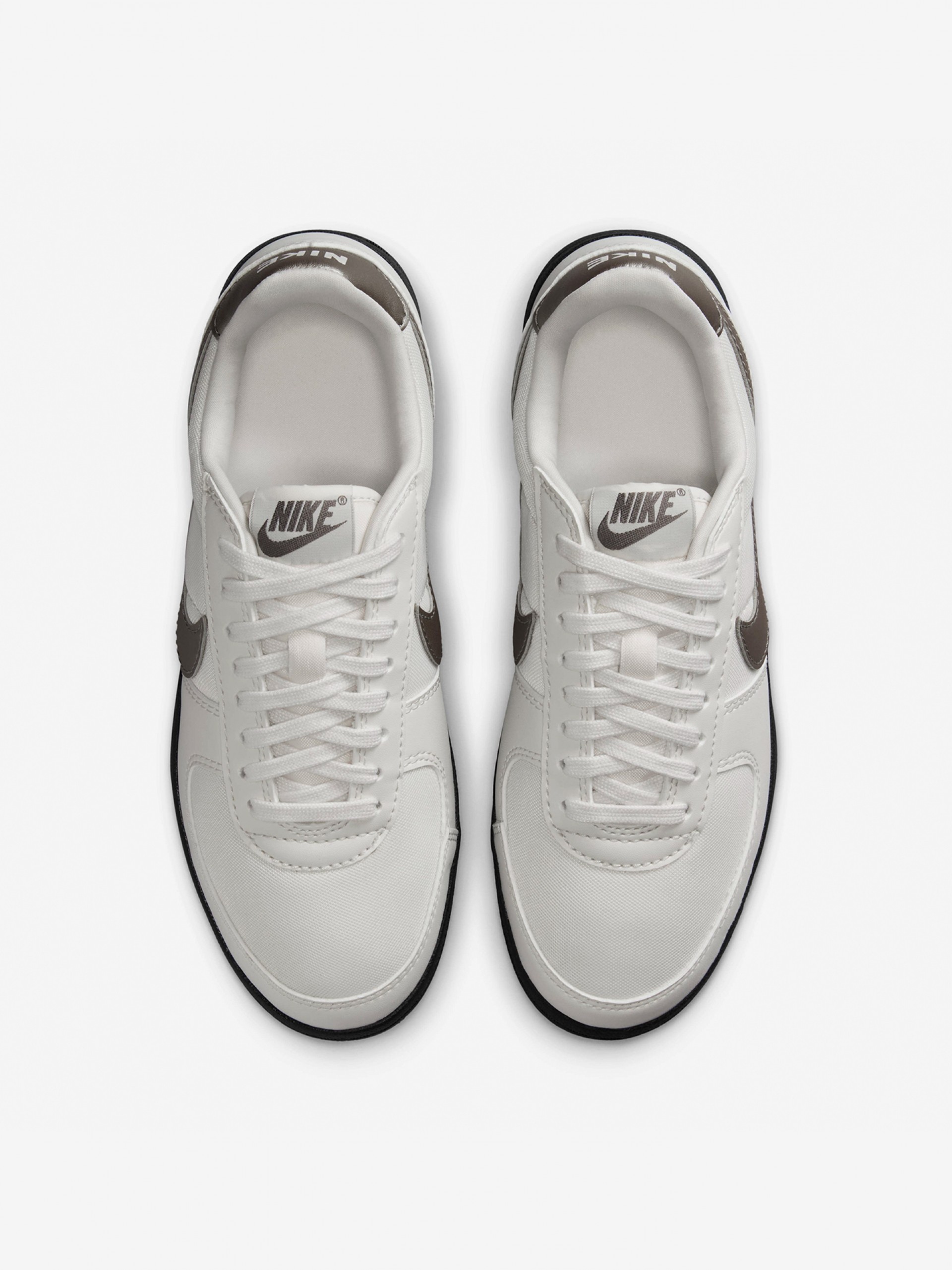 Sapatilhas Nike Field General Brancas e Prateadas Para Mulher