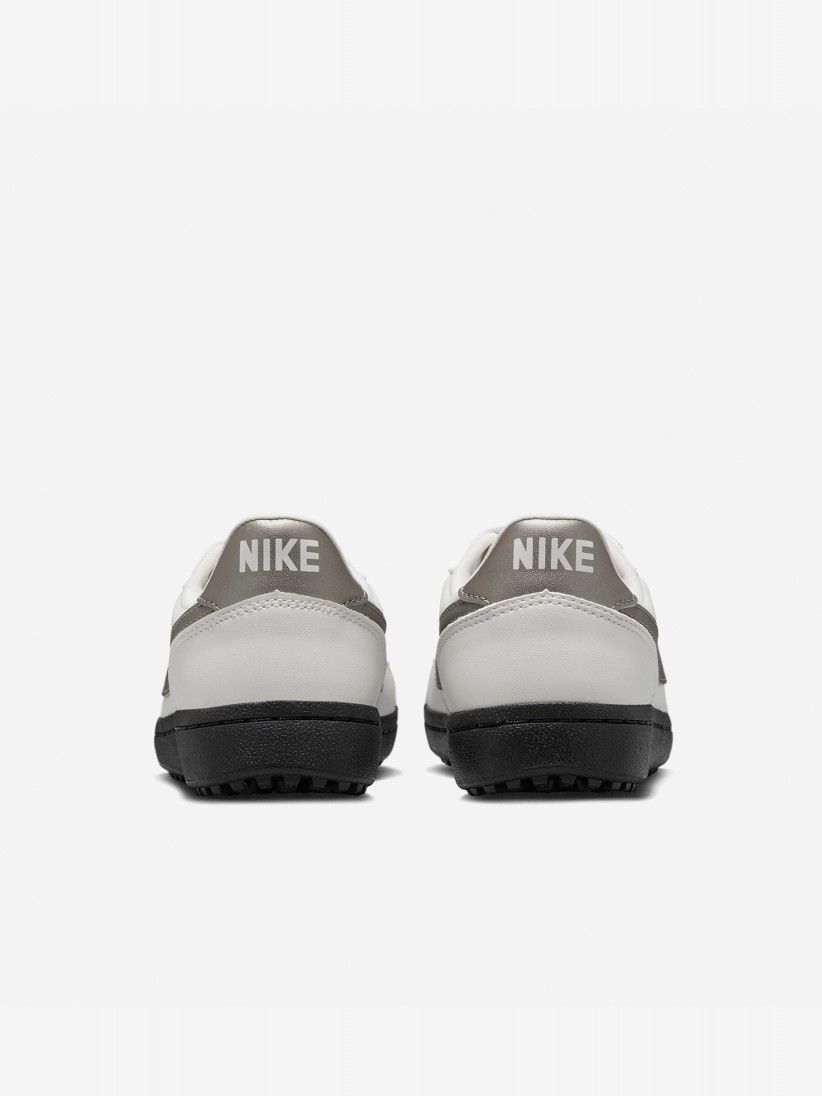 Nike Field General White and Silver Sneakers For Women