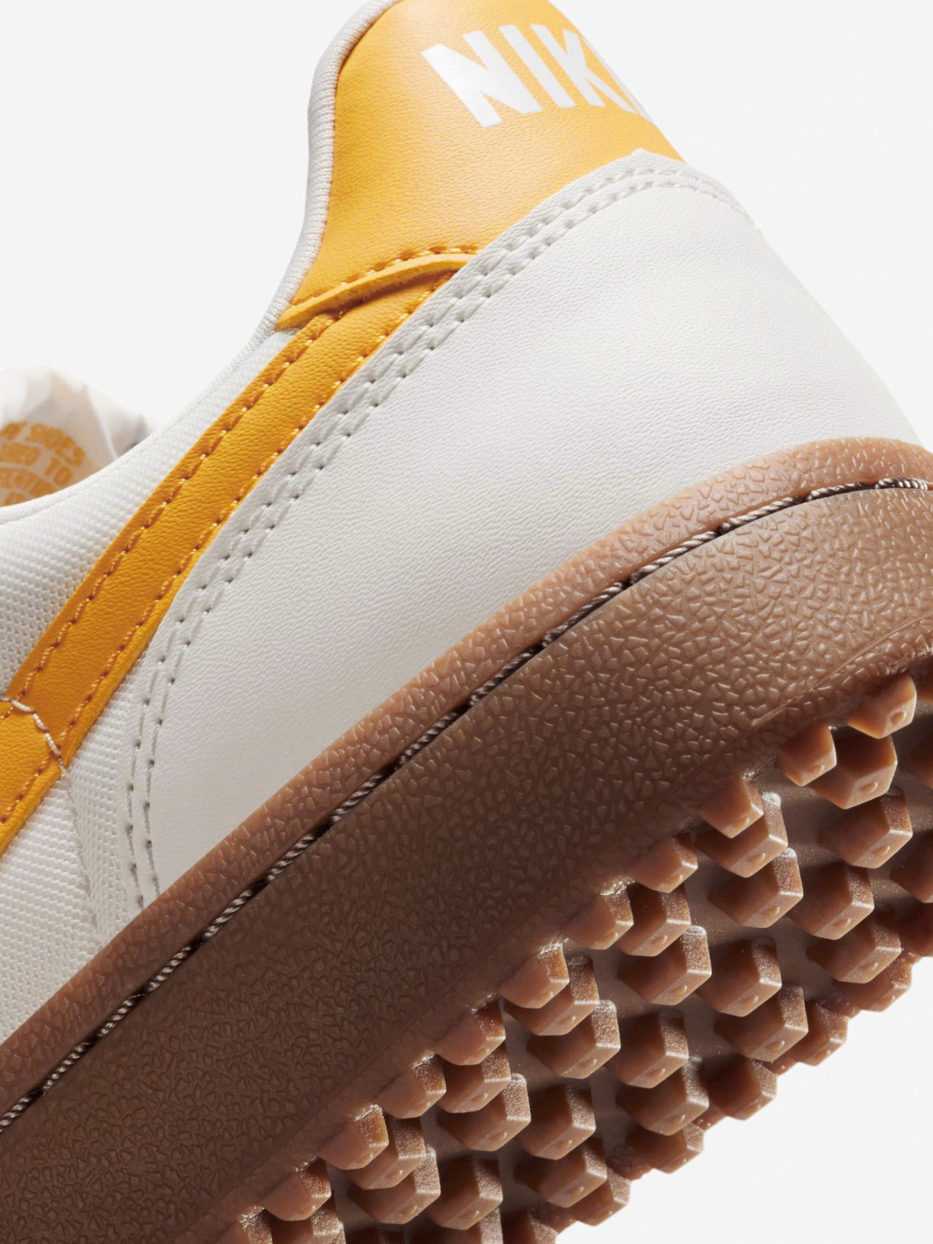 Sapatilhas Nike Field General Brancas e Amarelas Para Mulher