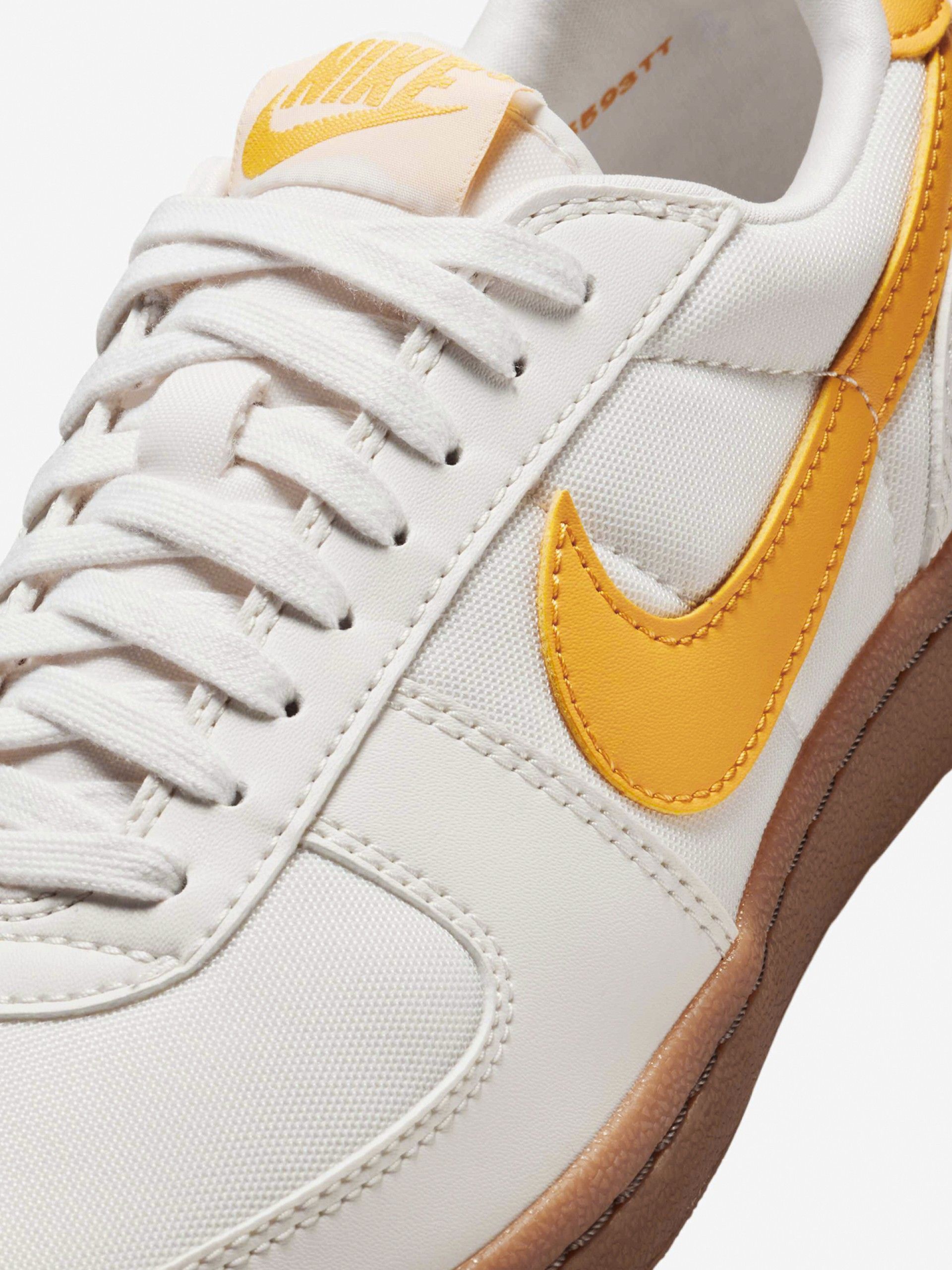 Sapatilhas Nike Field General Brancas e Amarelas Para Mulher