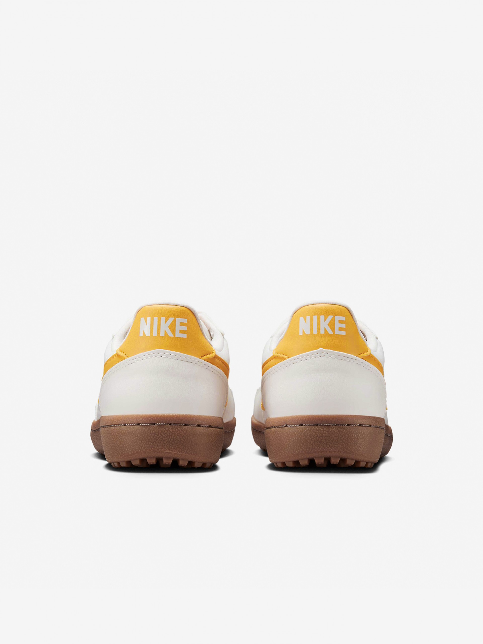 Sapatilhas Nike Field General Brancas e Amarelas Para Mulher