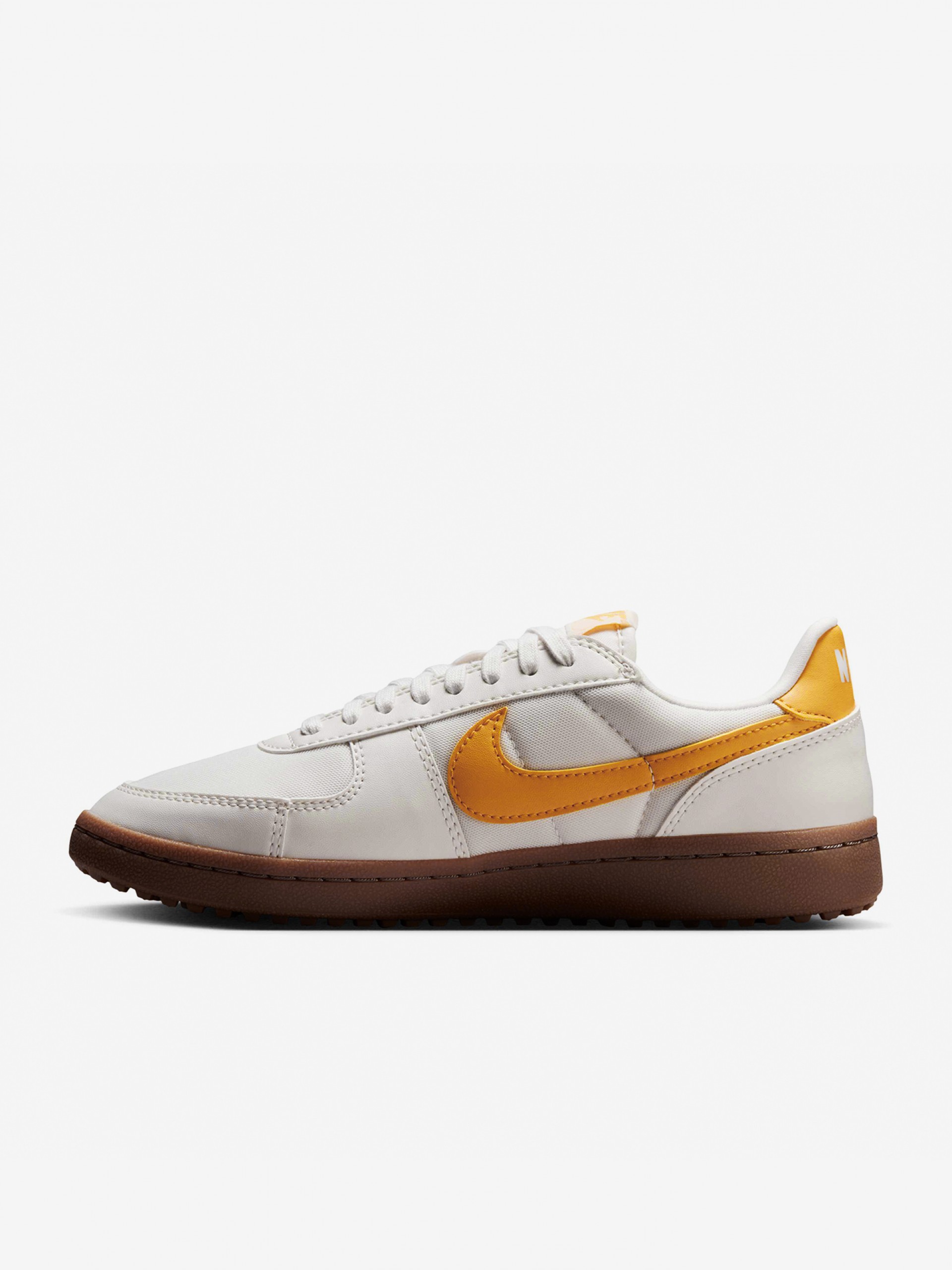 Sapatilhas Nike Field General Brancas e Amarelas Para Mulher