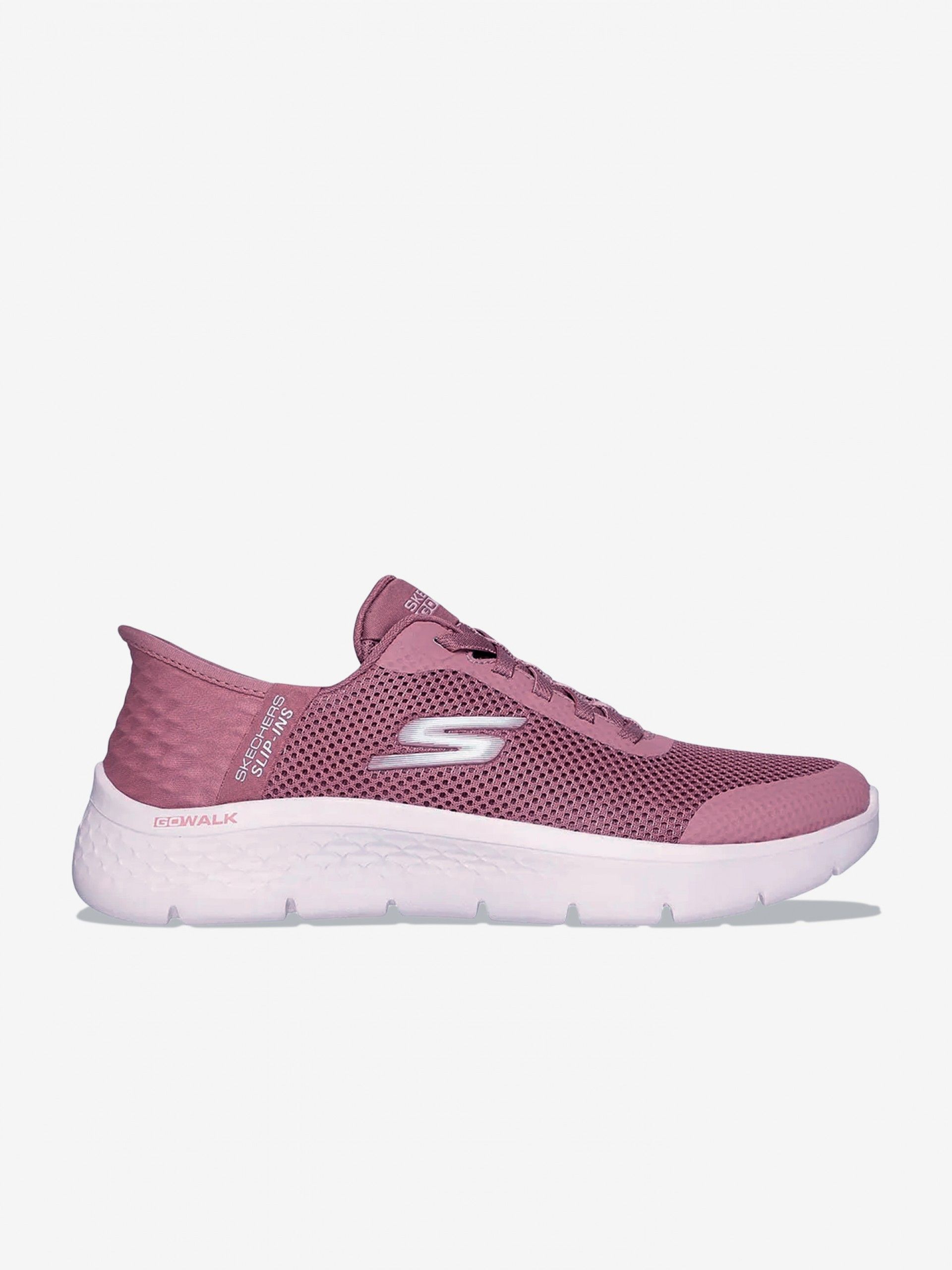 Zapatillas Skechers Slip-ins Go Walk Flex - Grand Entry Rosa