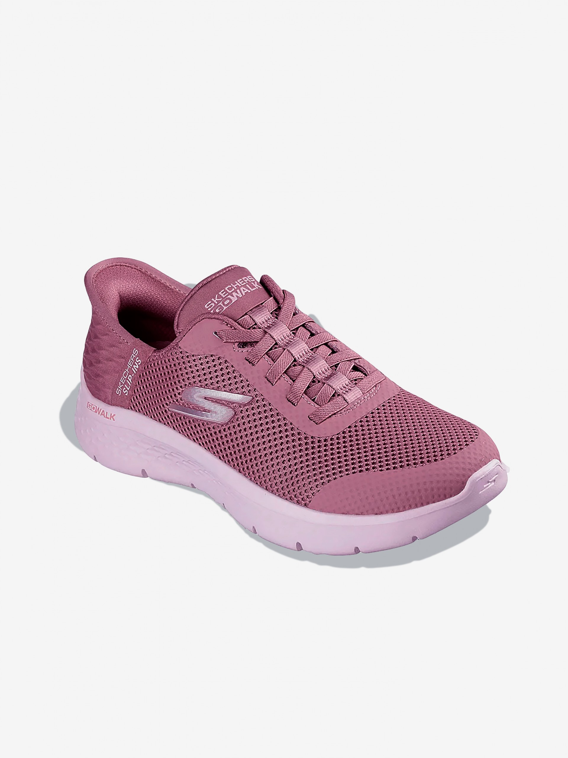 Zapatillas Skechers Slip-ins Go Walk Flex - Grand Entry Rosa