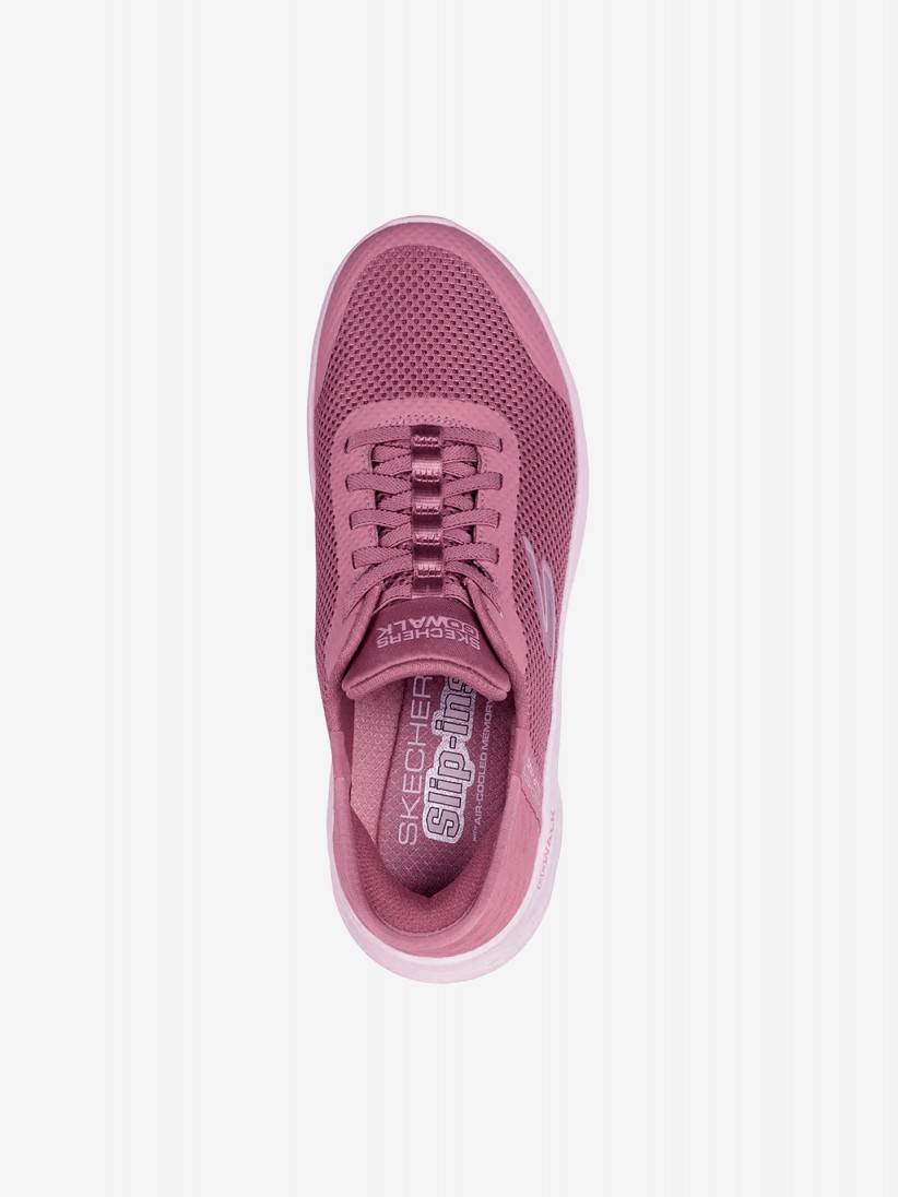Sapatilhas Skechers Slip-ins Go Walk Flex - Grand Entry Rosa
