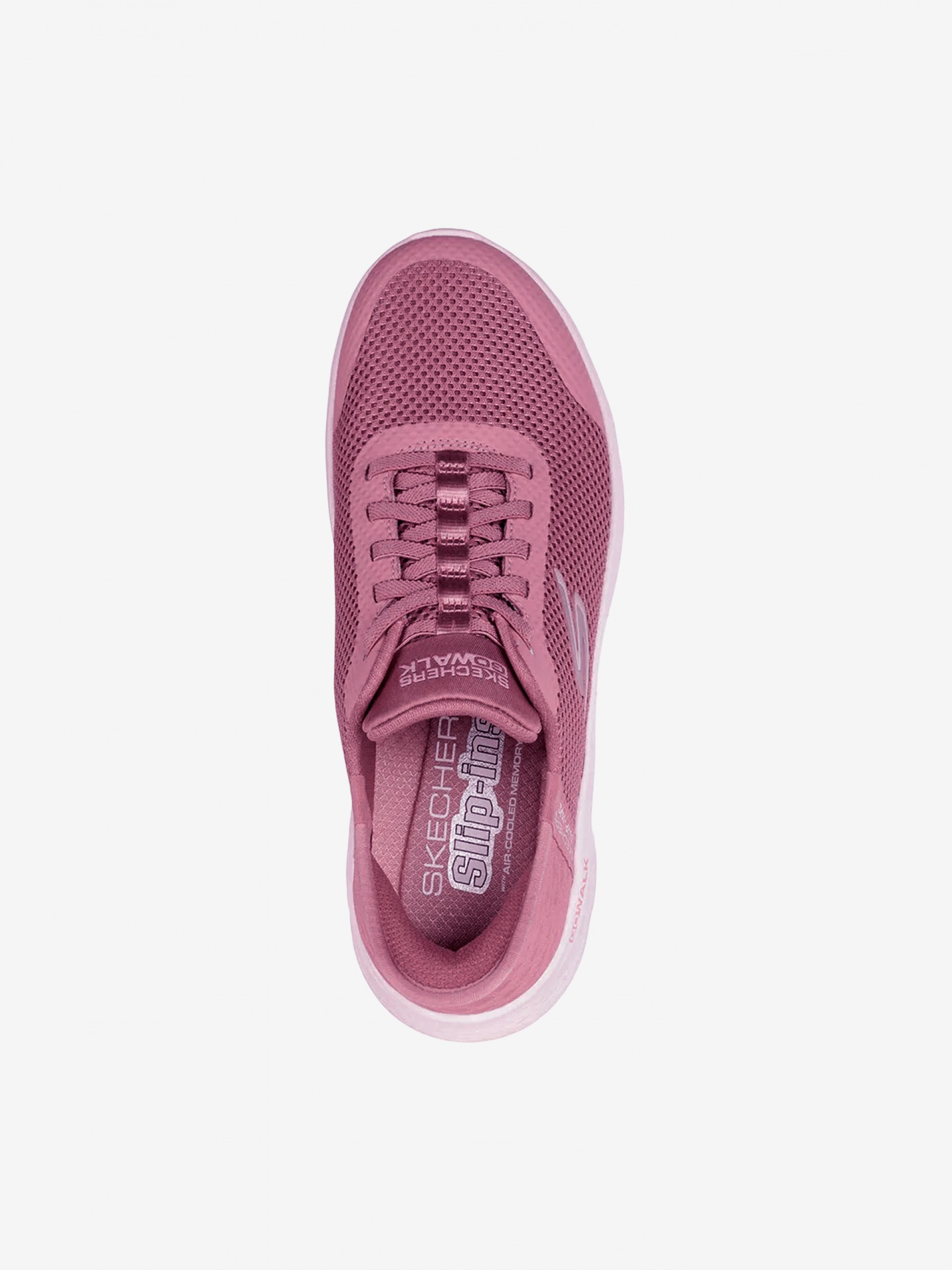 Zapatillas Skechers Slip-ins Go Walk Flex - Grand Entry Rosa