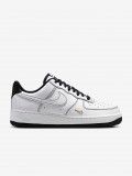 Sapatilhas Nike Air Force 1 07 Mini Jewel Brancas e Pretas Para Mulher