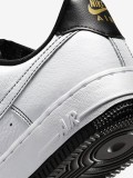 Sapatilhas Nike Air Force 1 07 Mini Jewel Brancas e Pretas Para Mulher