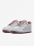 Sapatilhas Nike Air Force 1 07 Mini Jewel Brancas e Rosa Para Mulher