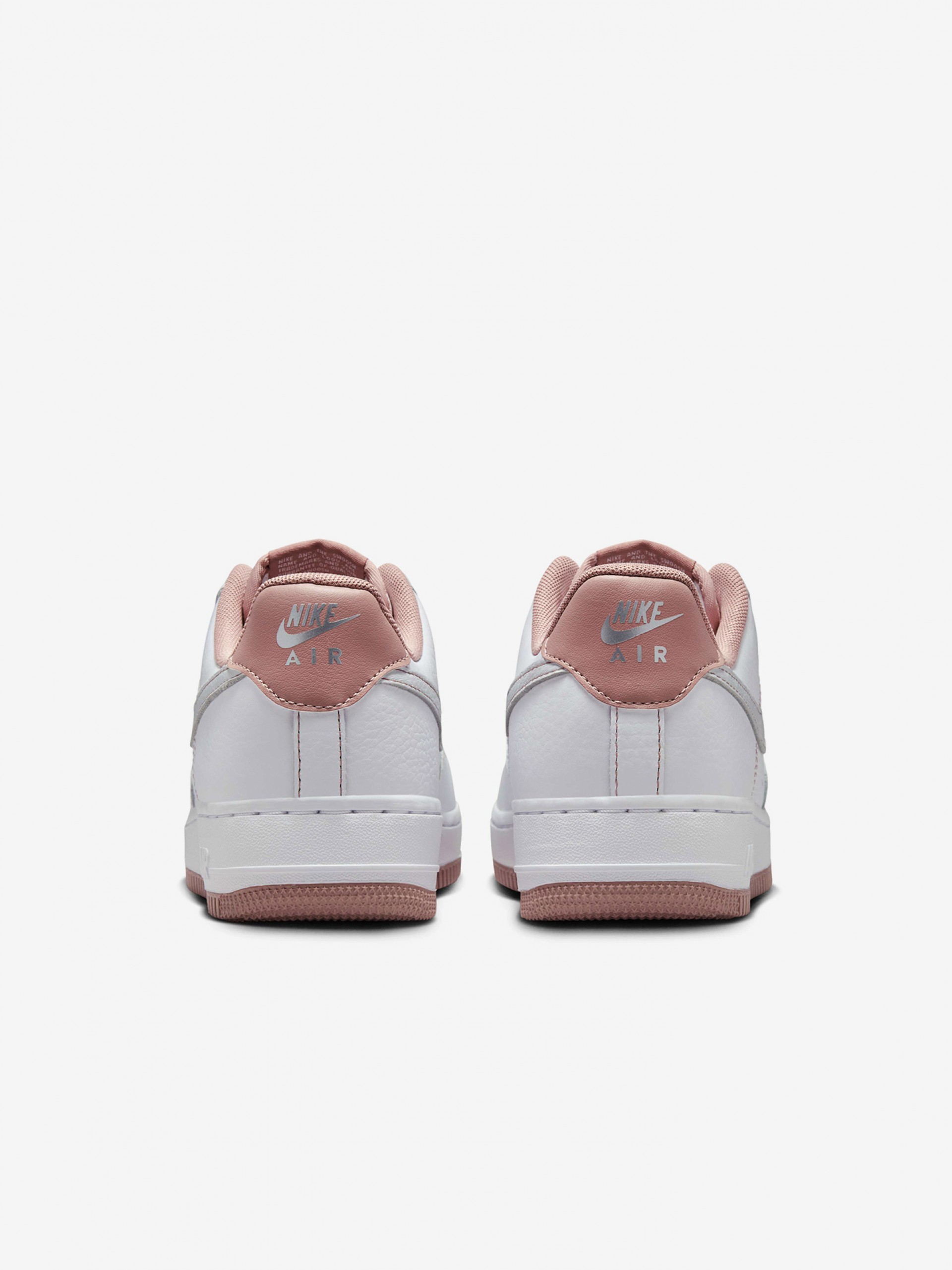 Zapatillas Nike Air Force 1 07 Mini Jewel Blancas y Rosa Para Mujer
