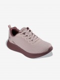 Sapatilhas Skechers Bobs Moda Flex - Mellow Dawn Bege e Castanhas