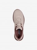 Sapatilhas Skechers Bobs Moda Flex - Mellow Dawn Bege e Castanhas
