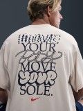 Nike Solo Swoosh Beige T-shirt For Men