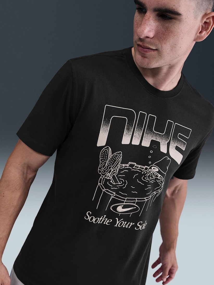 T-shirt Nike Sportswear Cinzenta Para Homem