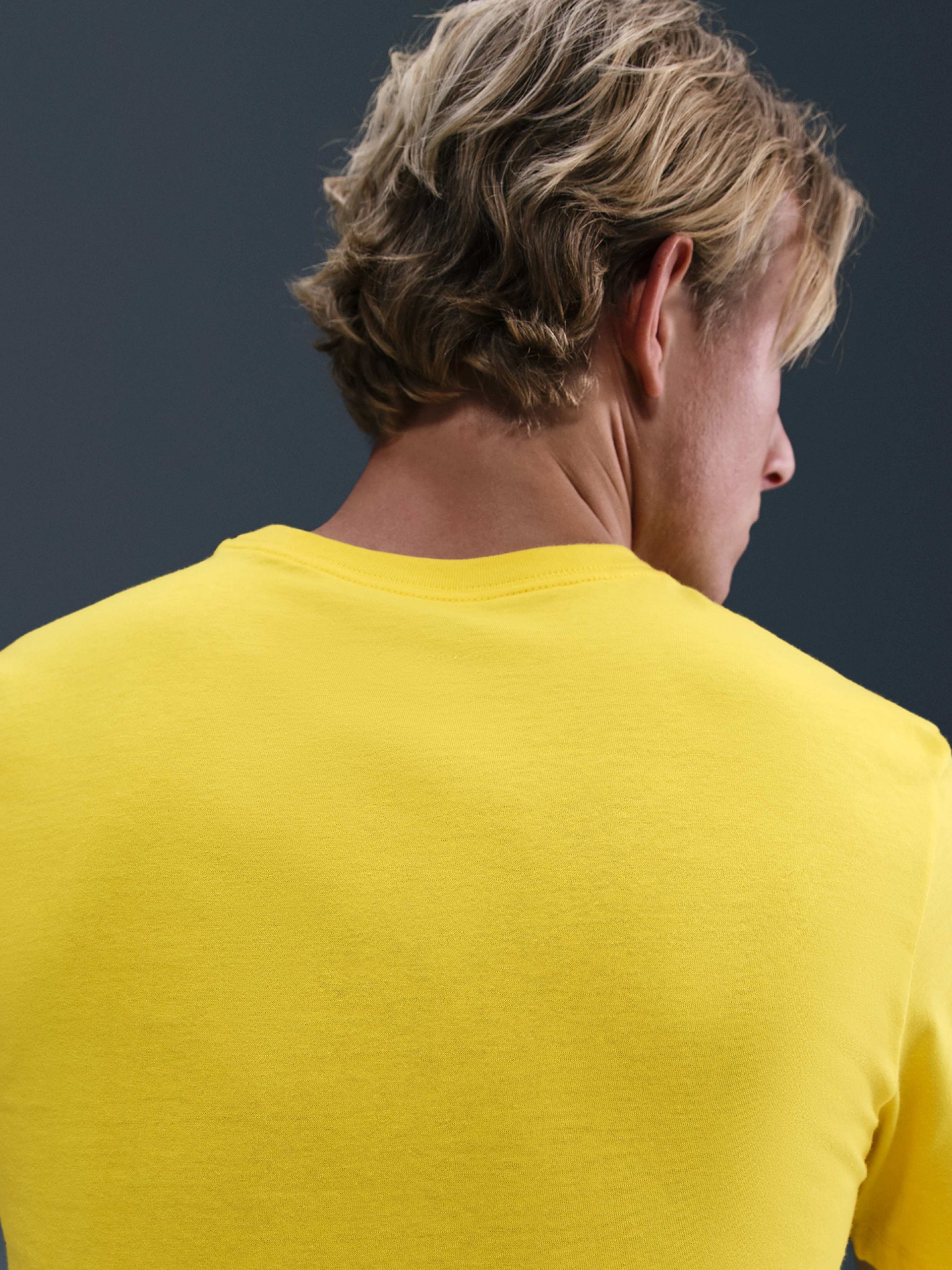 T-shirt Nike Just Do It Amarela Para Homem