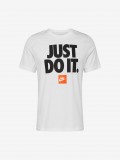 Nike Just Do It White T-shirt For Men