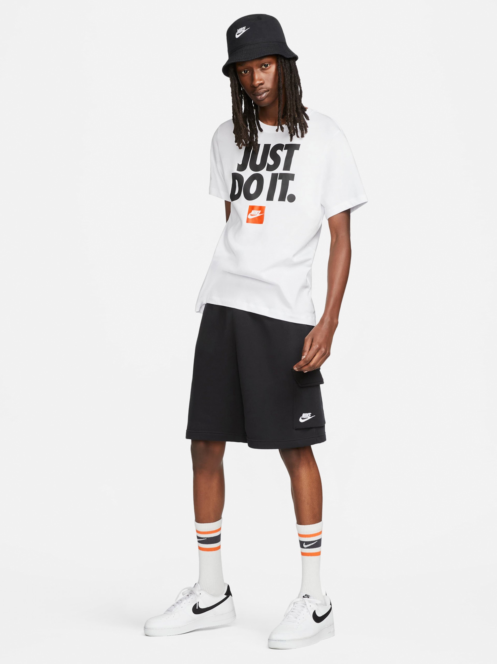 T-shirt Nike Just Do It Branca Para Homem