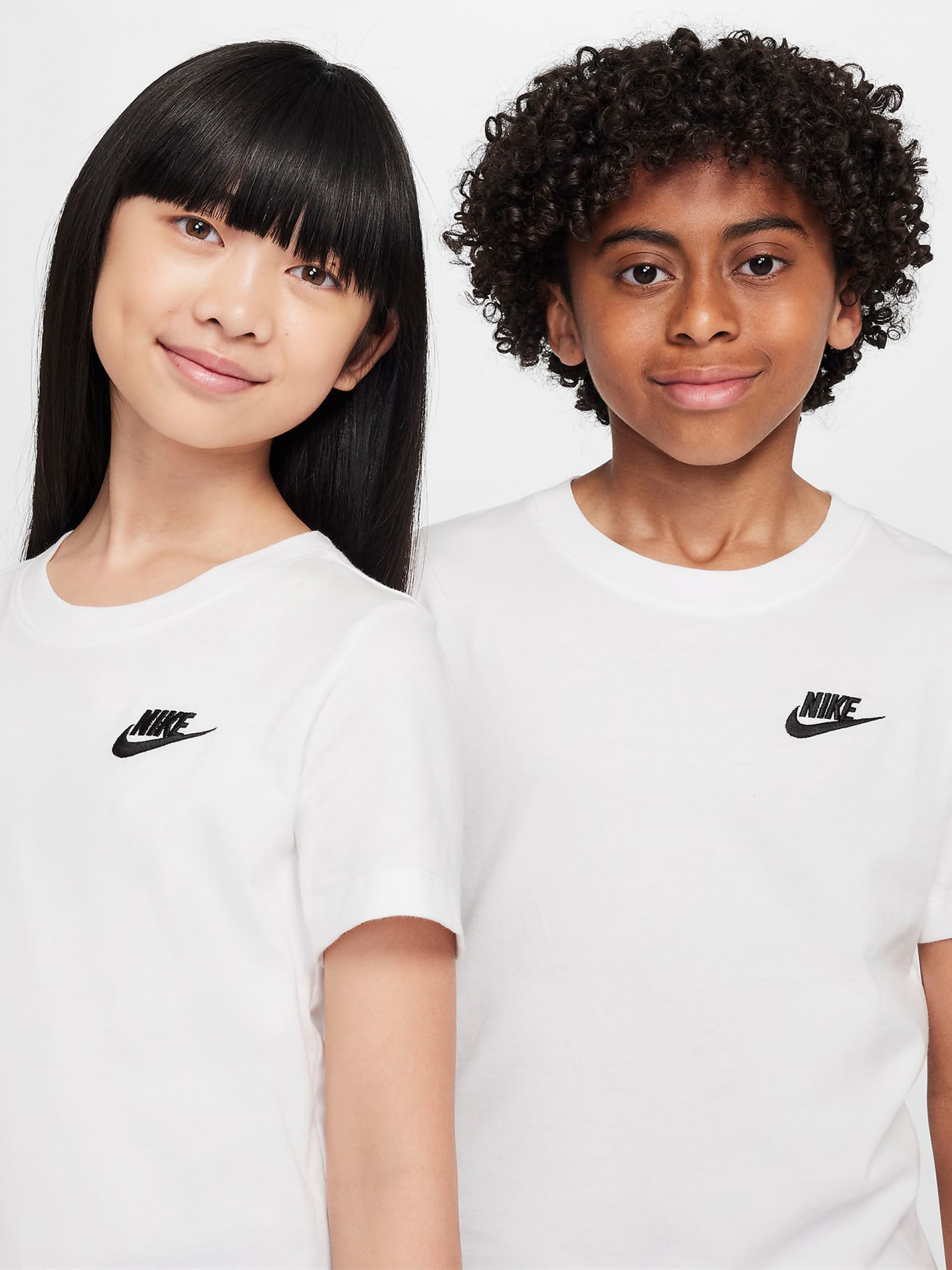 T-shirt Nike Sportswear Júnior Branca