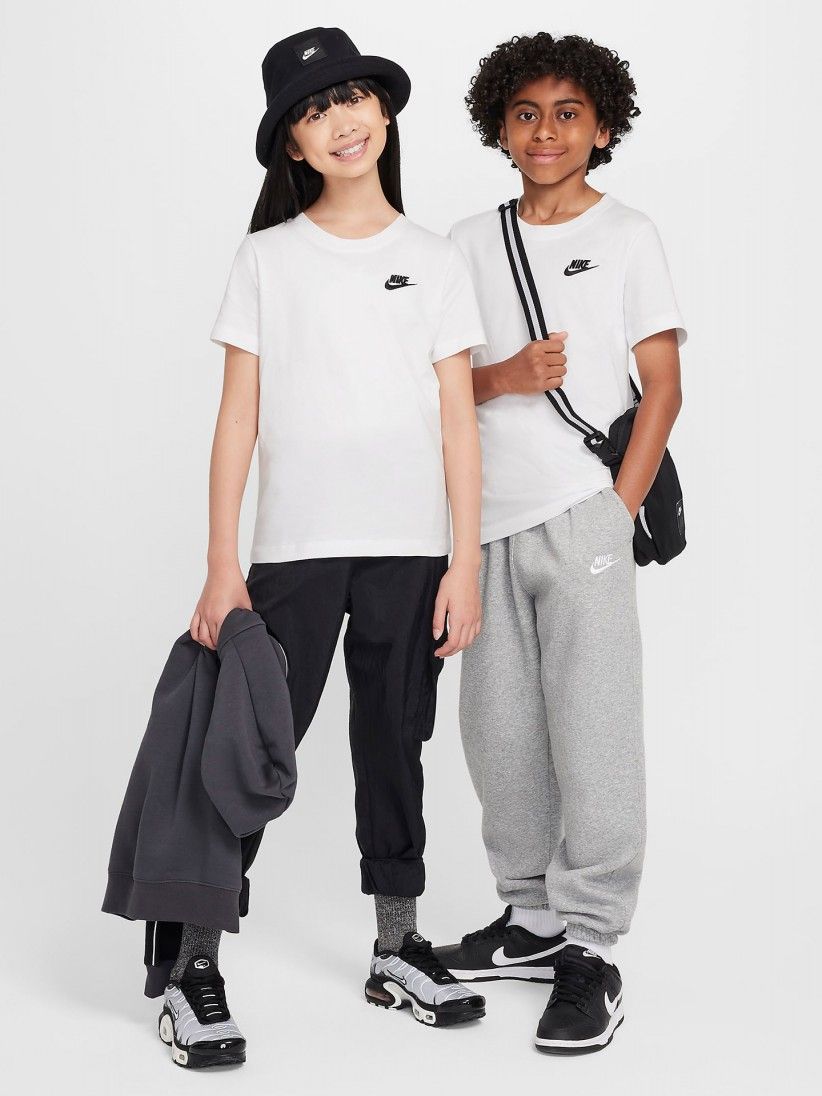 T-shirt Nike Sportswear Jnior Branca