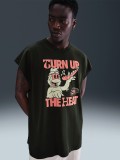T-shirt Nike Sportswear Sole Food Verde Para Homem