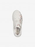 Sapatilhas Skechers x JGoldcrown UNO Lite - Metallic Love Kids Brancas e Douradas